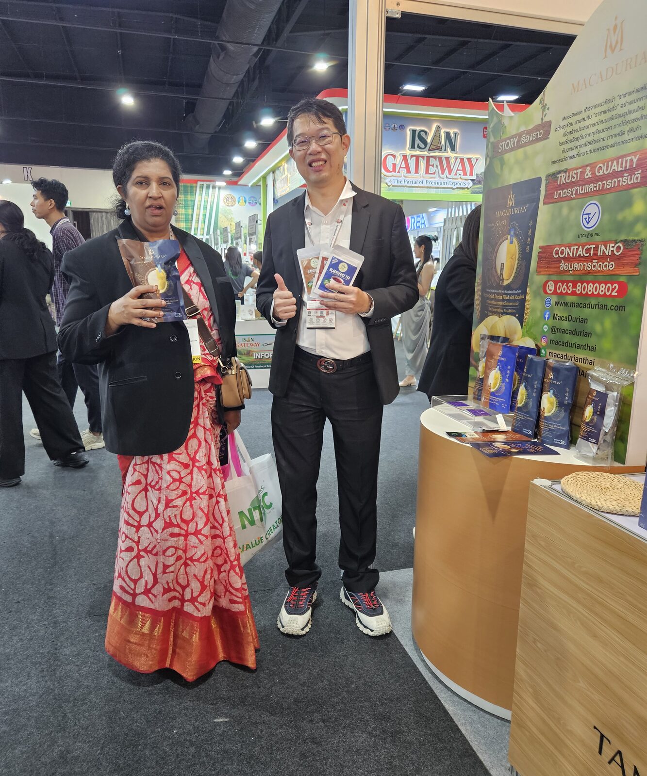 MacaDurian at THAIFEX 2026 — moment 12