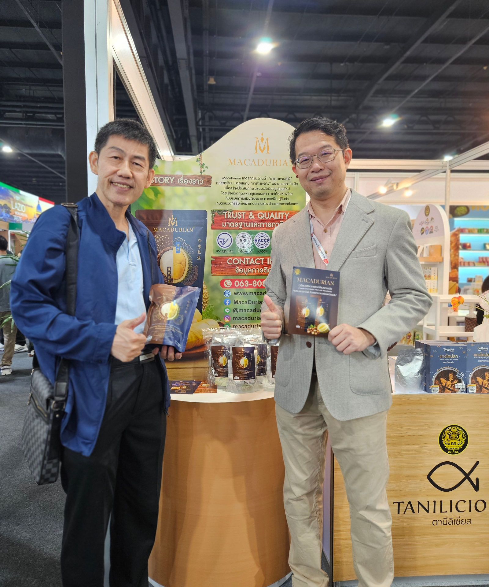 MacaDurian at THAIFEX 2026 — moment 1